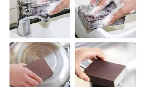 Set de 5 Esponjas Abrasivas Multiuso.